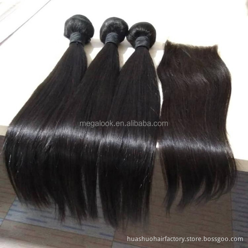 12A wholesale bone straight raw Brazilian cuticle aligned hair extension vendors double drawn remy virgin human hair bundles